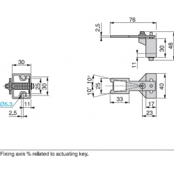 Klucz elastyczny do XCS-A,C,E XCSZ03 Schneider Electric